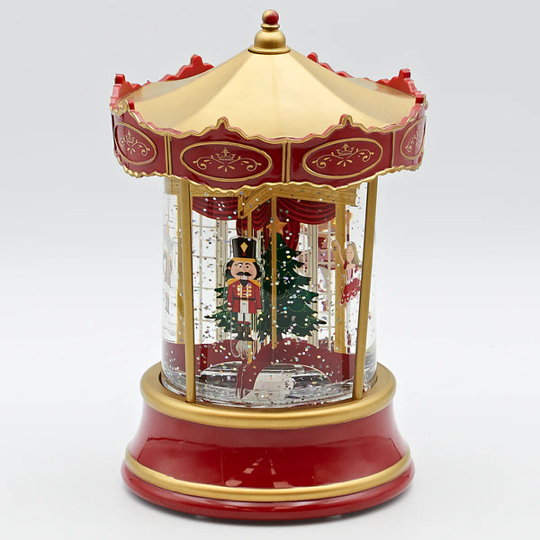 Lighted Swirl Carousel Nutcracker Ballet Confetti