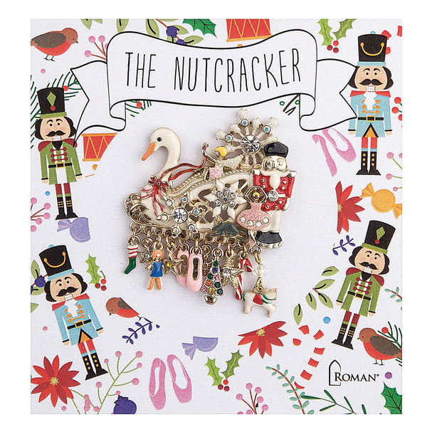 Nutcracker Brooch Pin in 3 Styles