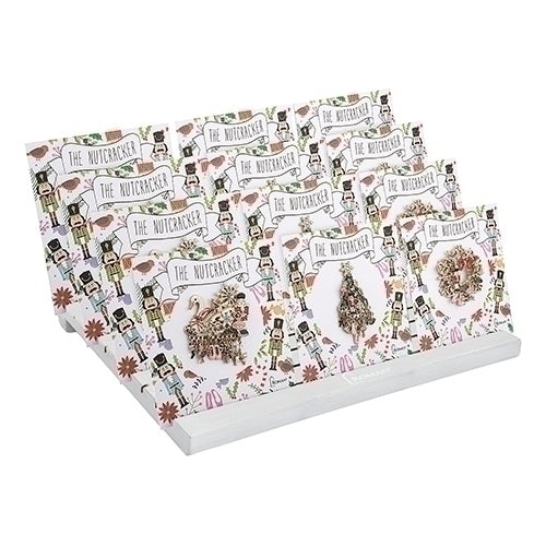 Nutcracker Brooch Pin in 3 Styles