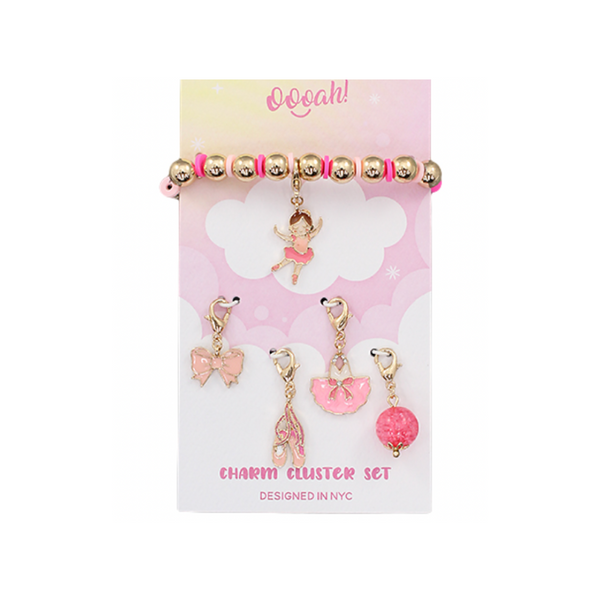 Ballerina Charm Bracelet Set
