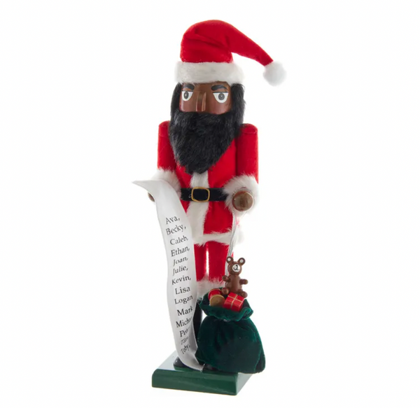 African American Santa Nutcracker