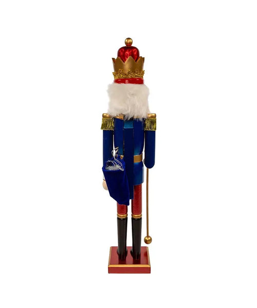 24" Battery-Operated King Nutcracker