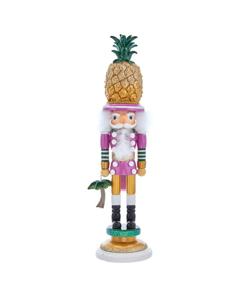 Pineapple Hat Nutcracker - Large Sized Hollywood Nutcrackers™