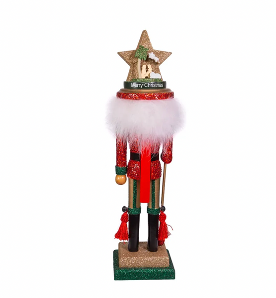 Nativity Hat Nutcracker