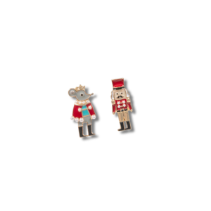 Nutcracker and Mouse King Earrings