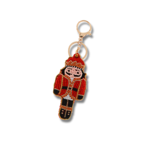 Red Nutcracker Keychain