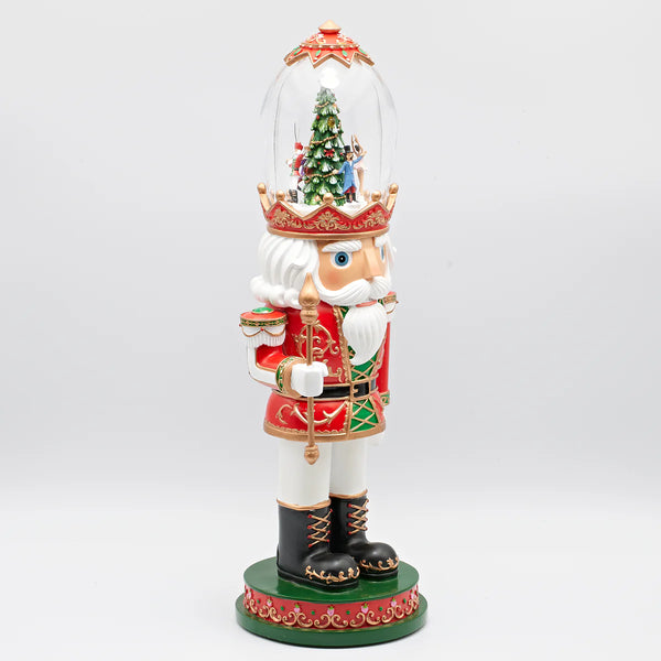 Musical Nutcracker with Rotating Dancers Hat Scene