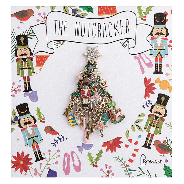 Nutcracker Brooch Pin in 3 Styles