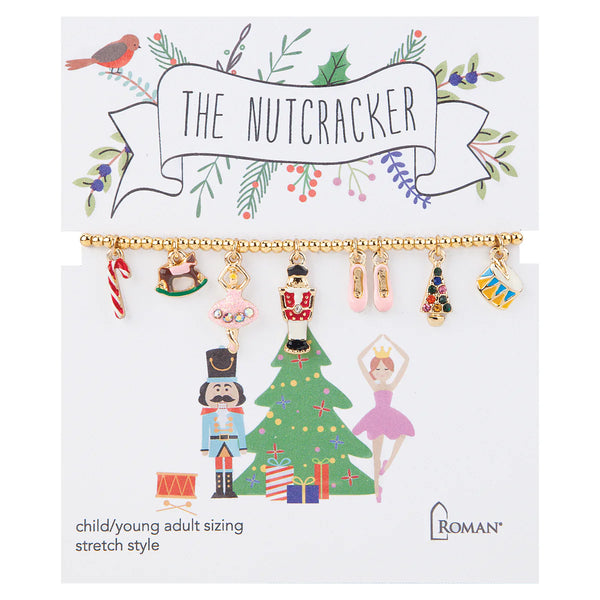 Nutcracker Stretch Bracelet for Children - 6"
