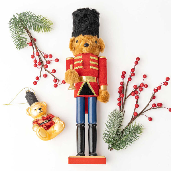 Teddy Bear Nutcracker - 15"