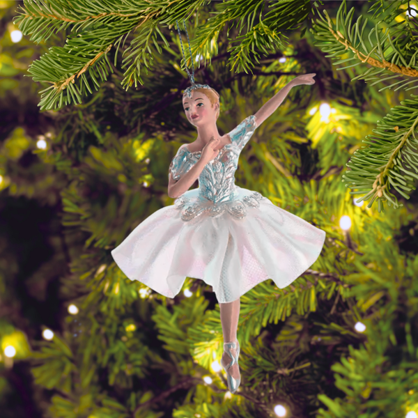 Opalescent Ballerina Ornament
