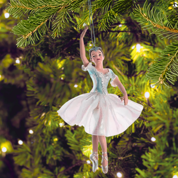 Opalescent Ballerina Ornament