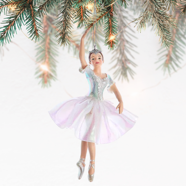 Opalescent Ballerina Ornament