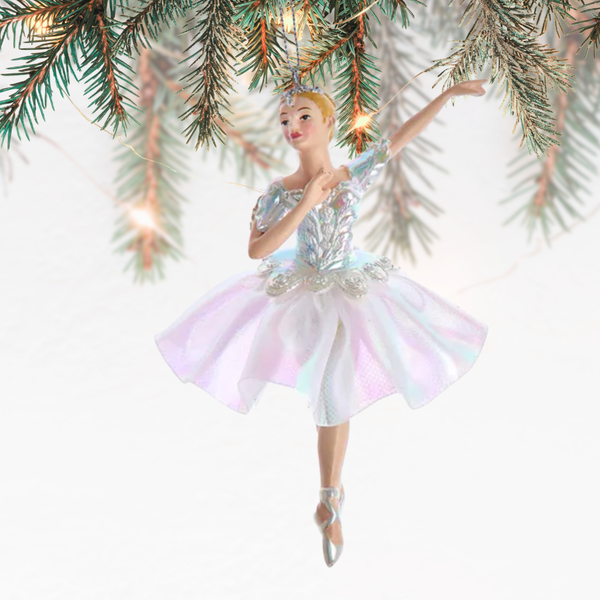 Opalescent Ballerina Ornament