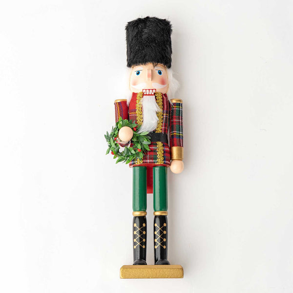 Plaid Nutcracker - 15"