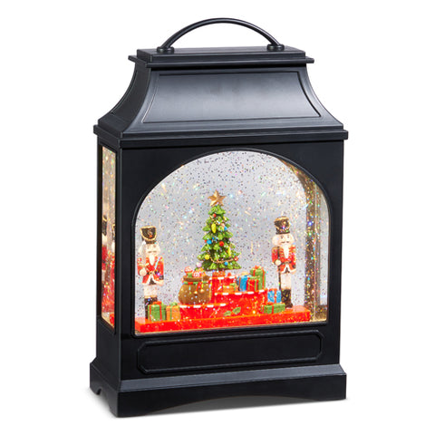 11" Nutcracker Lighted Water Lantern