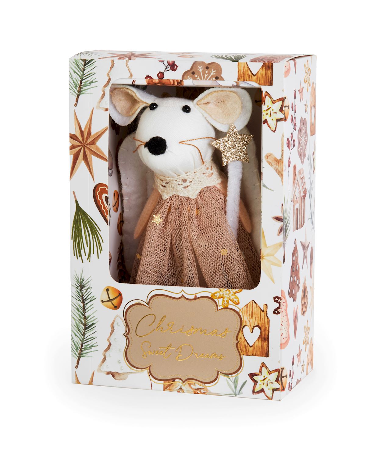 Fairy Mouse Plush w/Gift Box