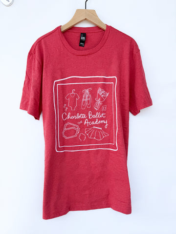 Ballet Illustration T-Shirt - Adult