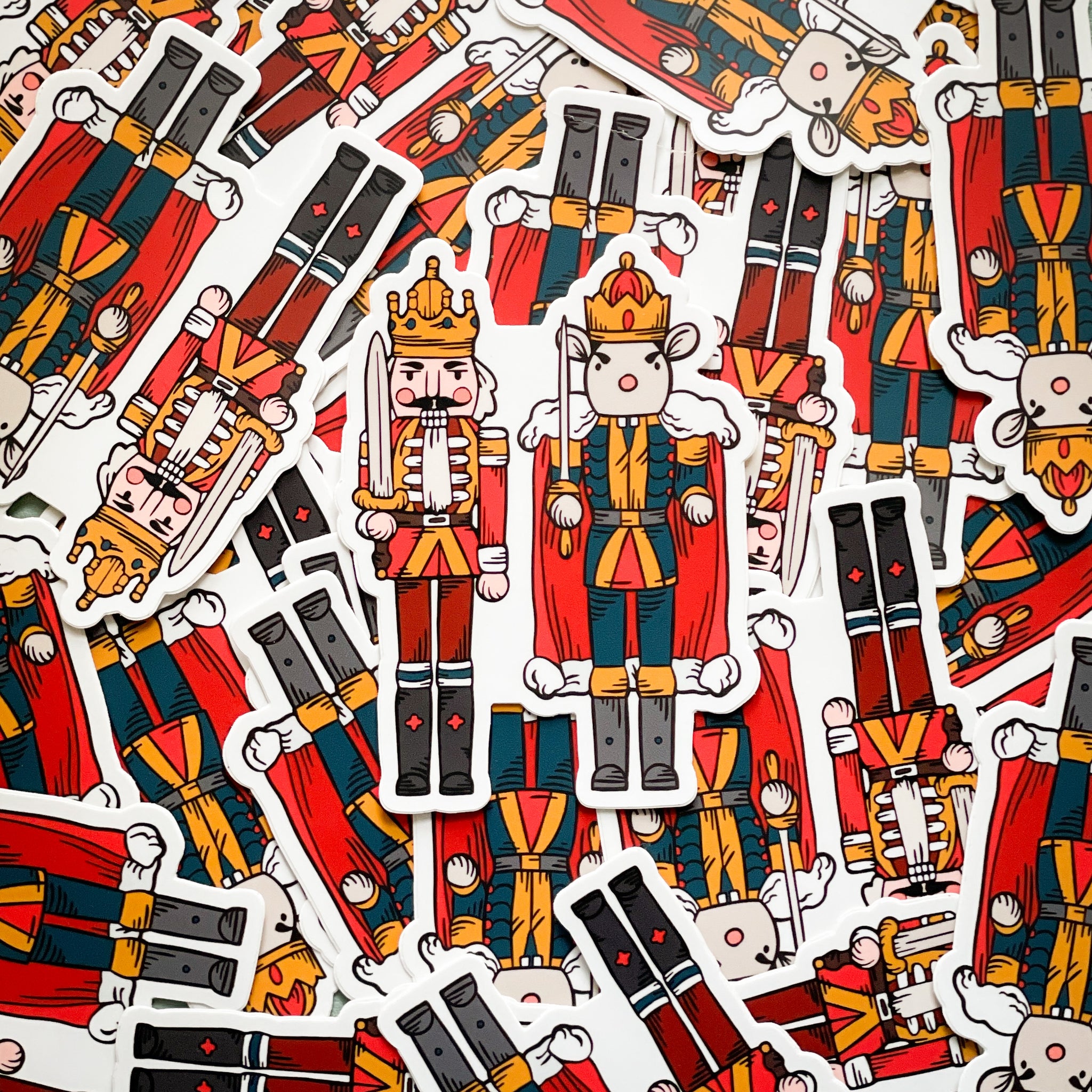 Nutcracker and Mouse King Sticker