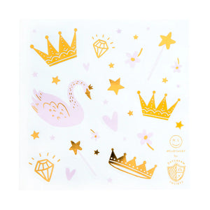 Princess & Swan Sticker Sheet Set