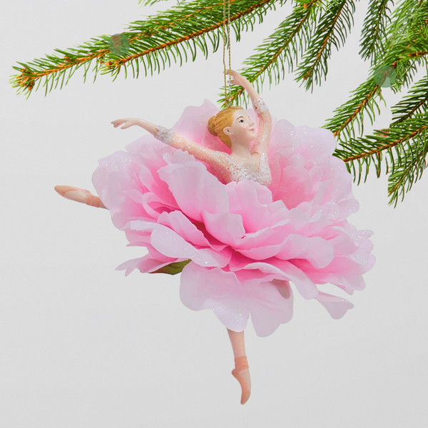 Flower Skirt Ballerina Ornament