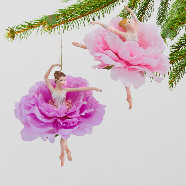 Flower Skirt Ballerina Ornament
