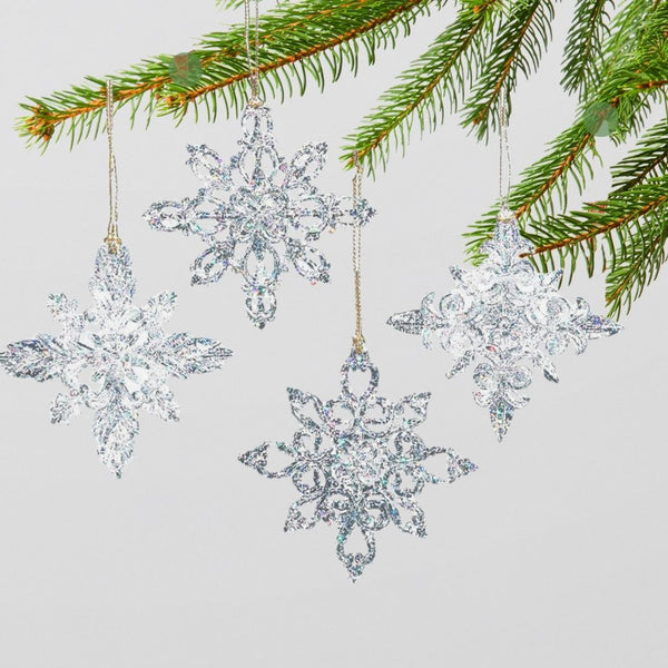 Snowflake Acrylic Ornament