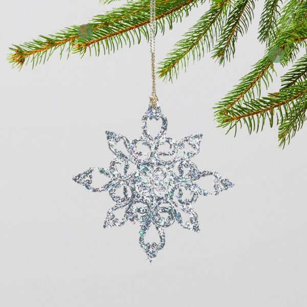 Snowflake Acrylic Ornament