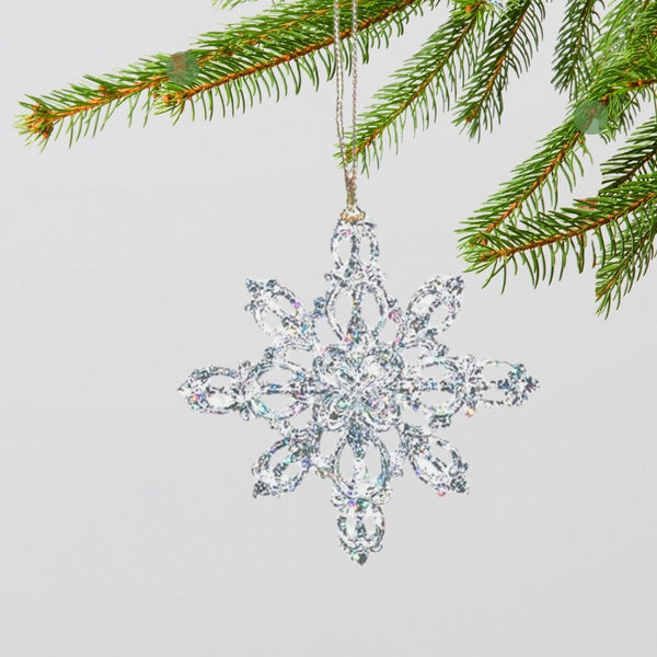 Snowflake Acrylic Ornament