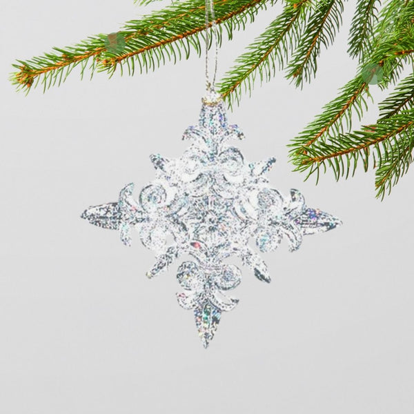 Snowflake Acrylic Ornament