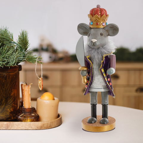 Mouse King Nutcracker - 12" Hollywood Nutcrackers™