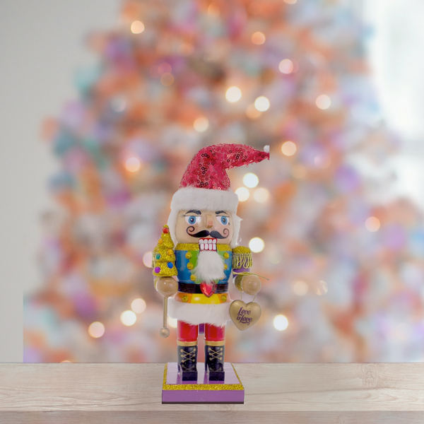 Love is Love Rainbow Pride Nutcracker - 10"