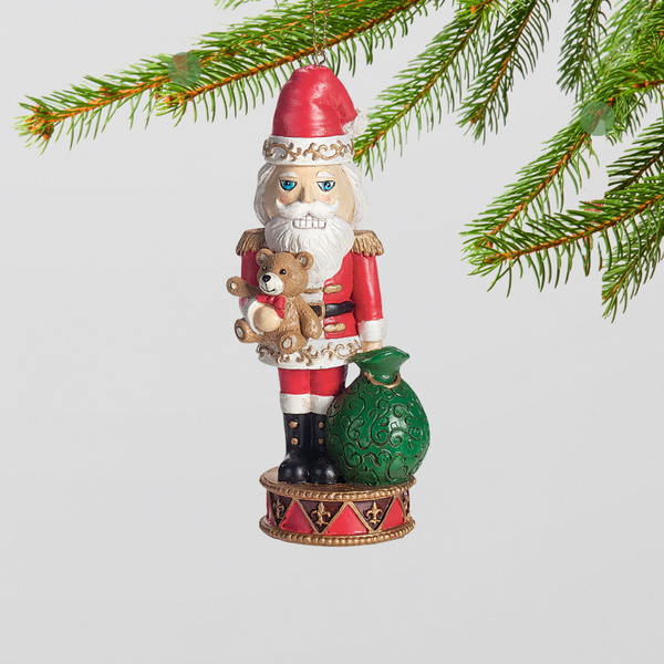 Nutcracker Santa Ornament