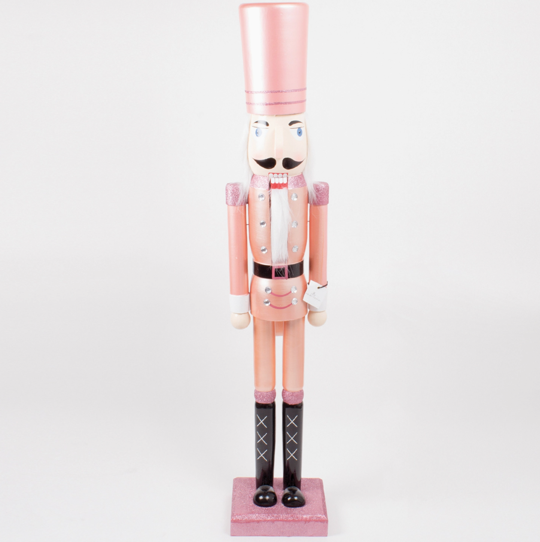 4' Rose Gold Nutcracker