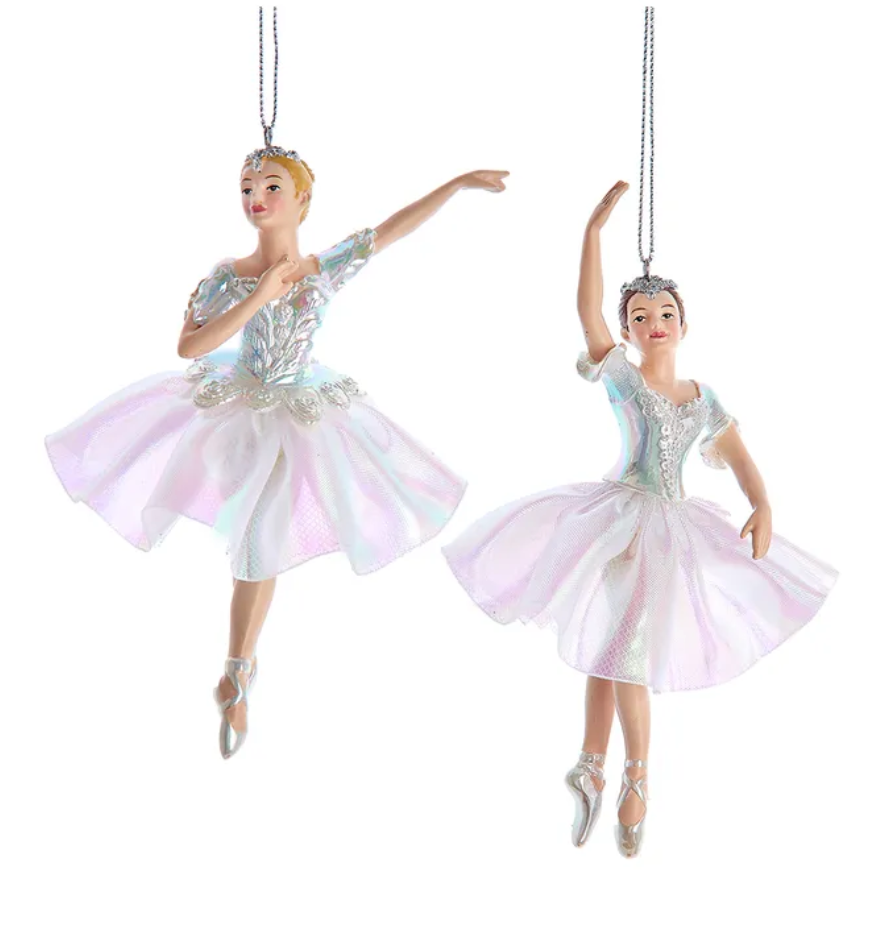 Opalescent Ballerina Ornament