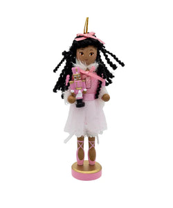 6" African American Clara Ballerina Nutcracker Ornament