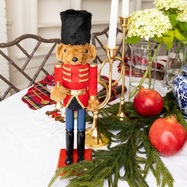 Teddy Bear Nutcracker - 15"