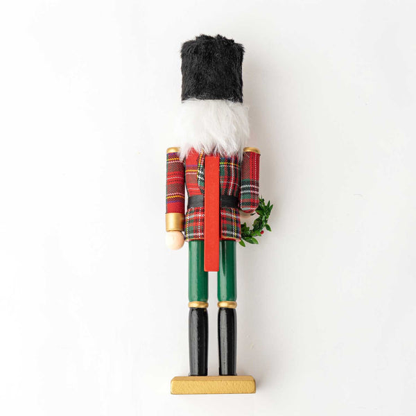 Plaid Nutcracker - 15"