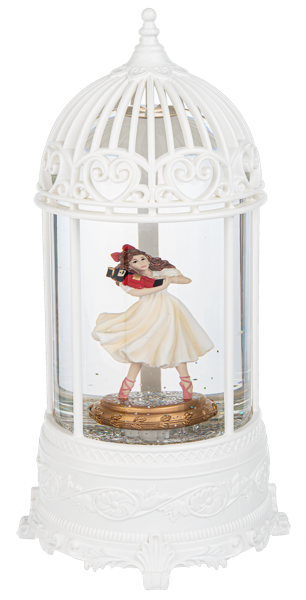 Light Up Shimmer Clara with Nutcracker Figurine
