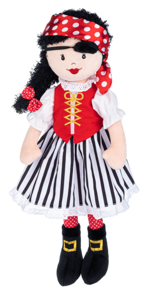 20" Pirate Priscilla Doll
