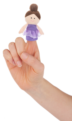 Ballerina Finger Puppet